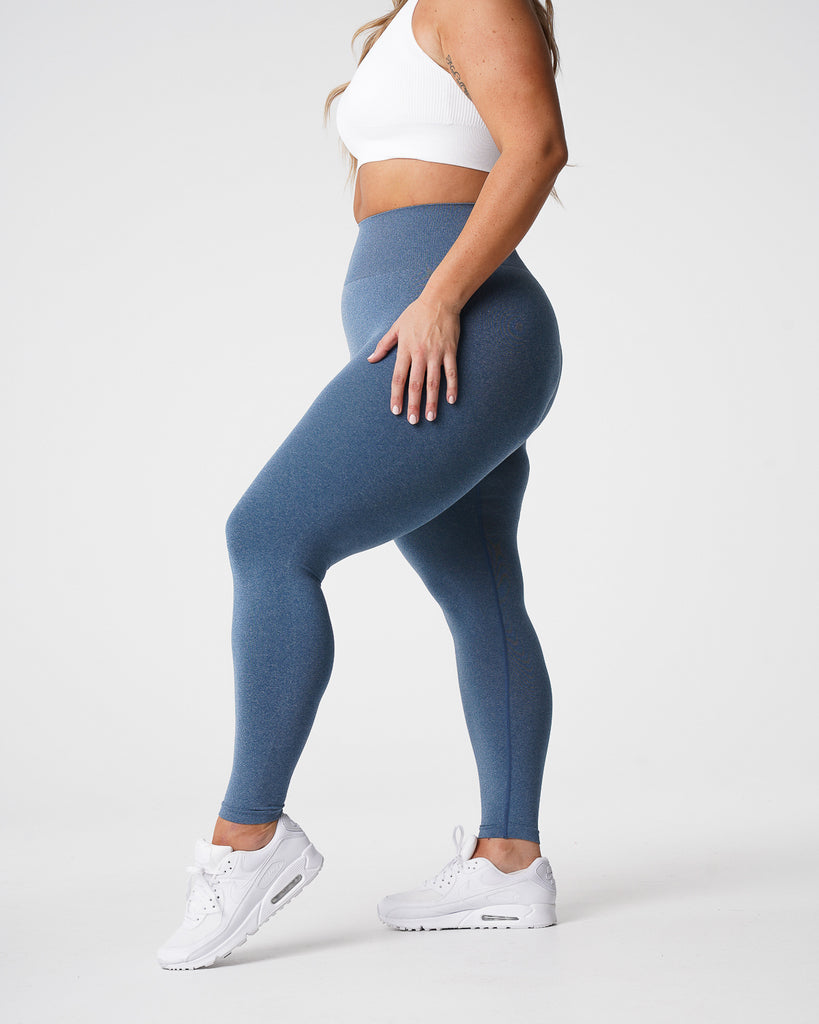 Slate Blue NV Seamless Leggings