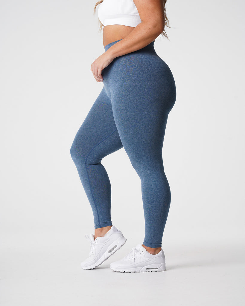 Slate Blue NV Seamless Leggings