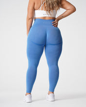 Load image into Gallery viewer, Ocean Blue Contour Seamless Leggings