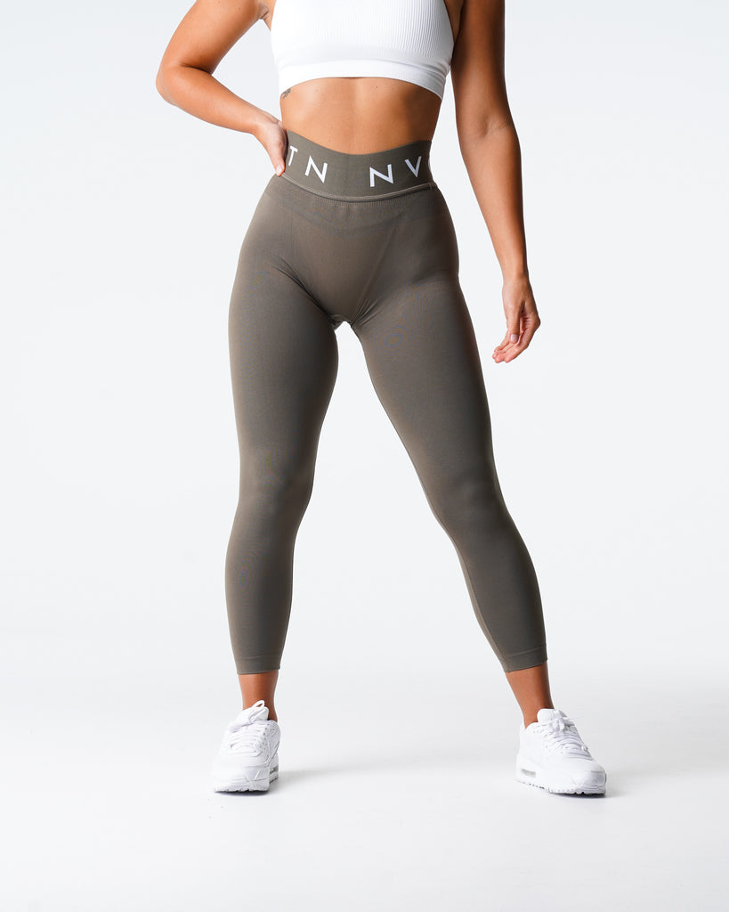 Olive Sport Seamless Leggings