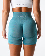 Load image into Gallery viewer, Teal Contour Seamless Shorts