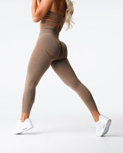 Load image into Gallery viewer, Mocha Curve Seamless Leggings