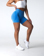 Load image into Gallery viewer, Ocean Blue Contour Seamless Shorts