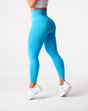 Load image into Gallery viewer, Aqua Curve Seamless Leggings