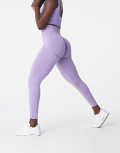 Load image into Gallery viewer, Lilac Curve Seamless Leggings