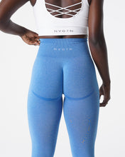 Load image into Gallery viewer, Ocean Blue Curve Seamless Leggings