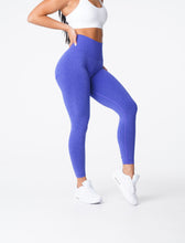 Load image into Gallery viewer, Electric Blue Curve Seamless Leggings