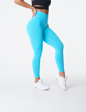 Load image into Gallery viewer, Aqua NV Seamless Leggings