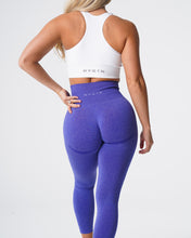 Load image into Gallery viewer, Electric Blue Contour Seamless Leggings