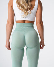 Load image into Gallery viewer, Sage Green Curve Seamless Leggings