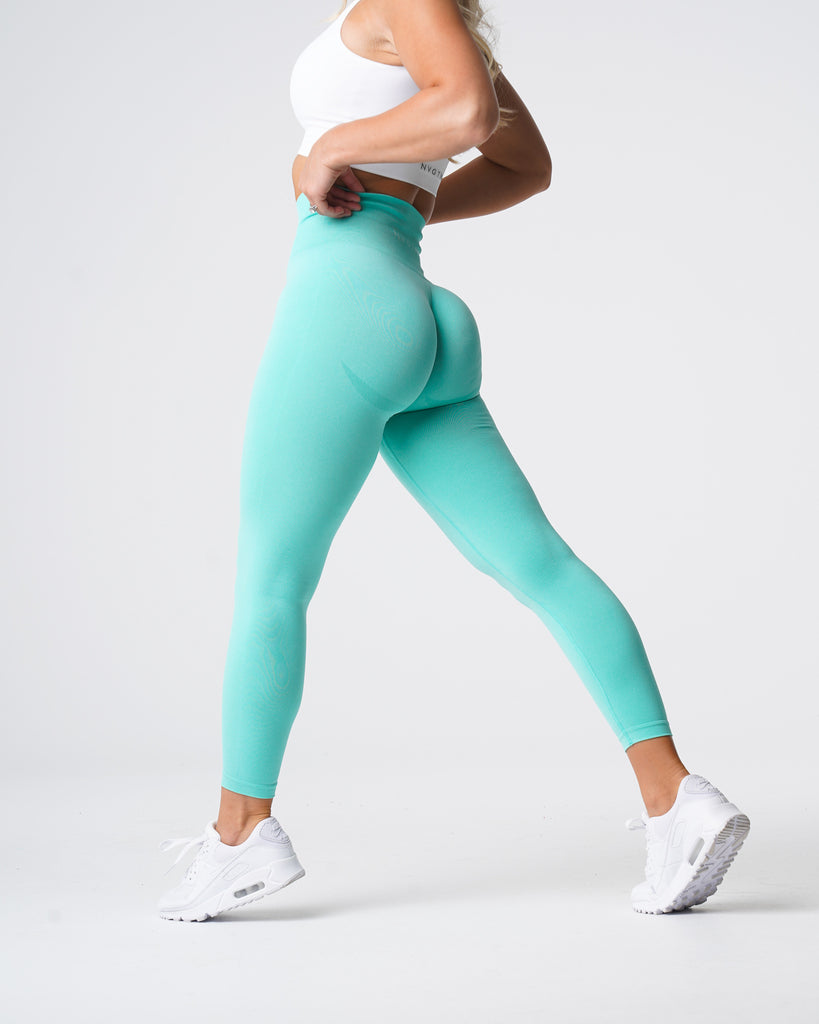 Mint Curve Seamless Leggings