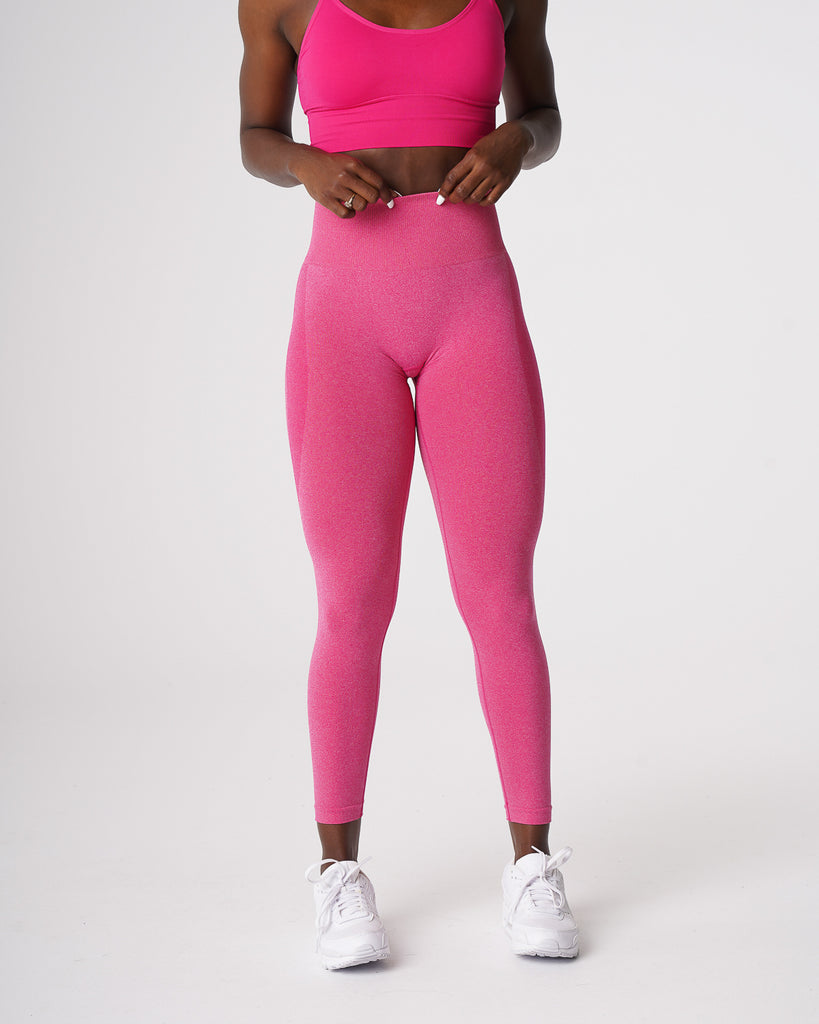 Fuchsia Contour Seamless Leggings