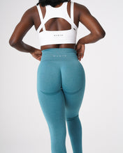 Load image into Gallery viewer, Teal Contour Seamless Leggings