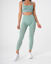 Load image into Gallery viewer, Sage Green Contour Seamless Leggings