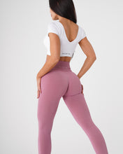 Load image into Gallery viewer, Pastel Pink NV Seamless Leggings