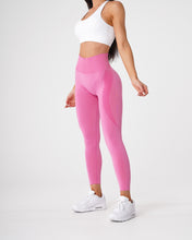 Load image into Gallery viewer, Bubble Gum Pink Contour Seamless Leggings