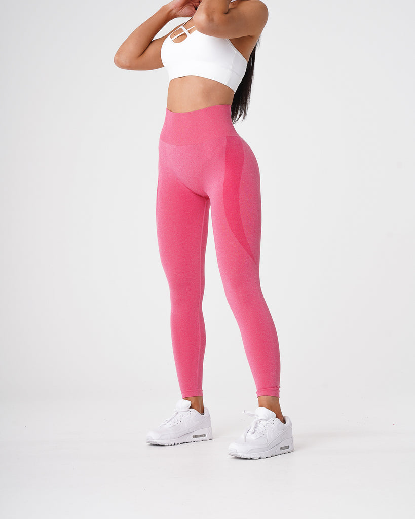 Hot Pink Contour Seamless Leggings